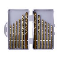 Набор сверл по металлу №62 (кобальт), D=3-6 мм (12 шт.), "ВИЗ", 5509157 /тканевый пенал/ Набор сверл по металлу №62 (кобальт), D=3-6 мм (12 шт.), "ВИЗ", 5509157 /тканевый пенал/