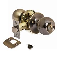 Ручка межкомн. Латунина 607 АB/ BK антич.бронза KL3-2-8 Ручка межкомн. Латунина 607 АB/ BK антич.бронза KL3-2-8