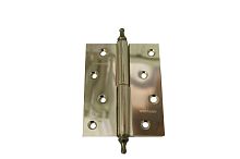 Петля л с фигур.шиш.100х75х2,5 (0ВВ) SВ/Латунина*** Петля л с фигур.шиш.100х75х2,5 (0ВВ) SВ/Латунина***