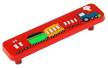 Ручка-скоба 96мм "Паровозик"-красная BON19772KL-2 Ручка-скоба 96мм "Паровозик"-красная BON19772KL-2