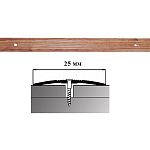 Порог АЛ-163-С 1,8м ЧЕРЕШНЯ, Стык алюминевый узкий, 25 мм Порог АЛ-163-С 1,8м ЧЕРЕШНЯ, Стык алюминевый узкий, 25 мм