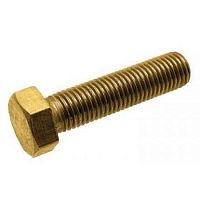 Болт 10х45 DIN933, латунь Болт 10х45 DIN933, латунь