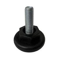 Опора резьб. регулир,основание D40 + резьба м8х40 под ключ с заглушкой пластиковой 40х40 черная Опора резьб. регулир,основание D40 + резьба м8х40 под ключ с заглушкой пластиковой 40х40 черная