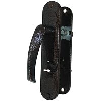 Ручка на планке РДП-2-023-Ш-85С антик медь.сувальд.(шторка)/15/