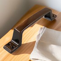 Ручка-скоба дверная РС-100-С  брон.метал. (50/200)