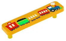 Ручка-скоба 96 мм "Паровозик", желтый, BON19772KL-2*** Ручка-скоба 96 мм "Паровозик", желтый, BON19772KL-2***