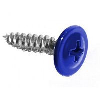 Саморез с прессшайбой, острый RAL5005  4,2х25 ярко-синий /500/ Саморез с прессшайбой, острый RAL5005  4,2х25 ярко-синий /500/