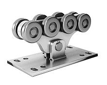 Комплект Alutech 71 (опора роликовая SGN.01.150(стальные ролики) Комплект Alutech 71 (опора роликовая SGN.01.150(стальные ролики)