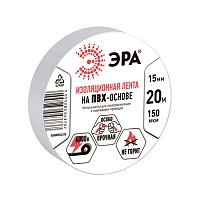 Изолента ПВХ 15 мм х 20 м, белая, 43737 Изолента ПВХ 15 мм х 20 м, белая, 43737
