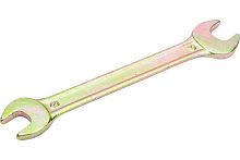 Ключ рожковый 8х9 мм, желтый цинк, Сибртех, 14302 Ключ рожковый 8х9 мм, желтый цинк, Сибртех, 14302