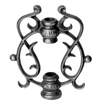 Вставка в балясину 170х145х16 мм 1537/753/7 Вставка в балясину 170х145х16 мм 1537/753/7