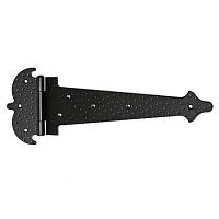 Петля-стрела накладная 554-300х2 мм черная 10/40 00009817 Amig  Петля-стрела накладная 554-300х2 мм черная 10/40 00009817 Amig