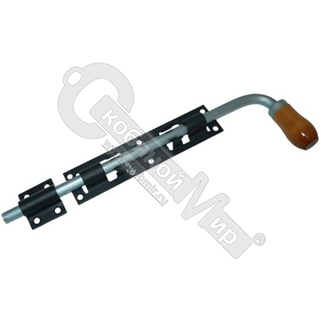 Засов гаражный ЗГ-400 мод. 2, черный, Домарт Засов гаражный ЗГ-400 мод. 2, черный, Домарт