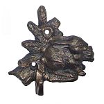 Крючок "Заяц" патина медь Крючок "Заяц" патина медь