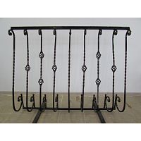 Секция ограждения с витыми кольцами СП*** Секция ограждения с витыми кольцами СП***