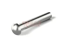 Заклепка под молоток полукруг. 5*30 ГОСТ 10299/DIN 660 ал.(100) Заклепка под молоток полукруг. 5*30 ГОСТ 10299/DIN 660 ал.(100)