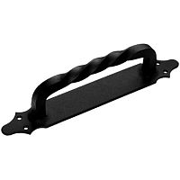 Ручка декоративная фигурная 225 мм, мод. 4, черный Ручка декоративная фигурная 225 мм, мод. 4, черный