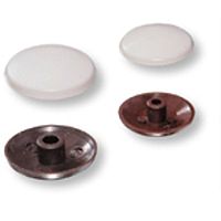 Колпачки декор. для рам. дюб. АDK F 10 серый /100/*** Колпачки декор. для рам. дюб. АDK F 10 серый /100/***