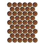 Заглушки самоклеющиеся пластик. 14 мм для евровинта, оливковый (лист 50 шт.), PC2200 Заглушки самоклеющиеся пластик. 14 мм для евровинта, оливковый (лист 50 шт.), PC2200