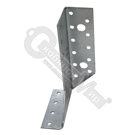 Опора балки 140х76х25х2,0 мм правая, цинк, 70 /10/3/ Опора балки 140х76х25х2,0 мм правая, цинк, 70 /10/3/