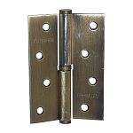 Петля п.сталь 100х70х2,5 АВ (1ВВ) антич.бронза Петля п.сталь 100х70х2,5 АВ (1ВВ) антич.бронза