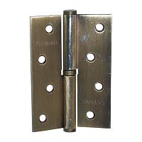 Петля п.сталь 100х70х2,5 АВ (1ВВ) антич.бронза Петля п.сталь 100х70х2,5 АВ (1ВВ) антич.бронза