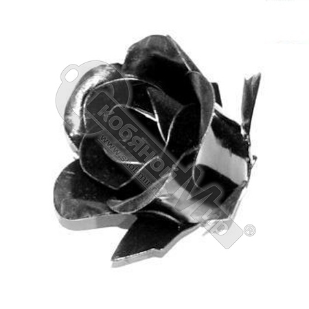 Роза штампованная 45 мм 2136 Роза штампованная 45 мм 2136