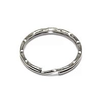 Кольцо для ключей рифленое d=28mm (50шт) Кольцо для ключей рифленое d=28mm (50шт)