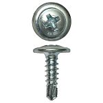 Саморез полусфера с прессшайбой, сверло, цинк 4,2х19 (1кг) Саморез полусфера с прессшайбой, сверло, цинк 4,2х19 (1кг)