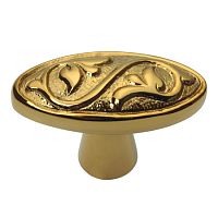 Ручка кнопка современная классика глянцевое золото, 07104-003 Ручка кнопка современная классика глянцевое золото, 07104-003