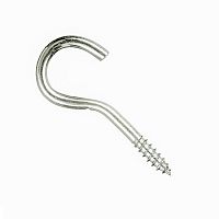 Шуруп-крючок (полукольцо), цинк 3х20 /50/ Шуруп-крючок (полукольцо), цинк 3х20 /50/