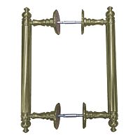 Ручка парадная латунь ПЛД-1 антич бронза /со стяж./ Ручка парадная латунь ПЛД-1 антич бронза /со стяж./