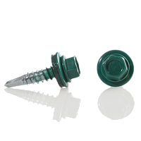 Саморез кровельный RAL6026 5,5х25 зеленый опал /50/ Саморез кровельный RAL6026 5,5х25 зеленый опал /50/