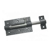 Задвижка дверная ЗД-09, полимер серебро /20/ Задвижка дверная ЗД-09, полимер серебро /20/