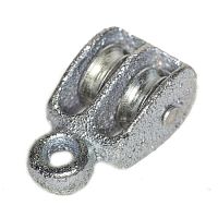 Блок двойной металлический 9мм/40мм /1/ Блок двойной металлический 9мм/40мм /1/