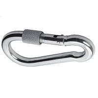 Карабин с предохранительной гайкой (муфтой) 14мм DIN 5299D /1/ Карабин с предохранительной гайкой (муфтой) 14мм DIN 5299D /1/