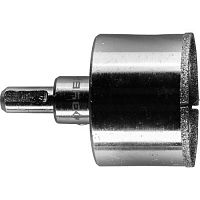 Коронка алмазная по кафелю и стеклу, d=53 мм, Р60, в сборе с центр. сверлом и имбус., 29850-53*** Коронка алмазная по кафелю и стеклу, d=53 мм, Р60, в сборе с центр. сверлом и имбус., 29850-53***