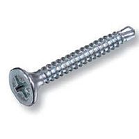 Саморез оконный, белый цинк, сверло 3,5х32 частая резьба /500/ Саморез оконный, белый цинк, сверло 3,5х32 частая резьба /500/