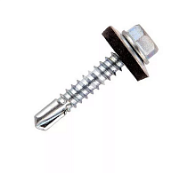 Саморез кровельный, удлинненое сверло, цинк КРсZP P#3 5,5х32 /100/ Саморез кровельный, удлинненое сверло, цинк КРсZP P#3 5,5х32 /100/