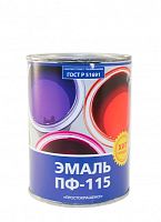 Эмаль ПФ-115 Простокрашено белая 0,9кг *** Эмаль ПФ-115 Простокрашено белая 0,9кг ***