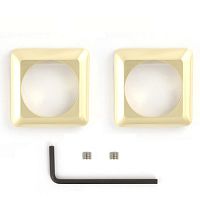 Накладка сменная Apecs Premier DPR-05-SQUARE-C/S-GM мат.золото Накладка сменная Apecs Premier DPR-05-SQUARE-C/S-GM мат.золото