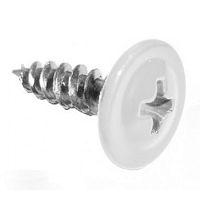 Саморез с прессшайбой, острый RAL9003 4,2х19 ярко-белый /500/ Саморез с прессшайбой, острый RAL9003 4,2х19 ярко-белый /500/