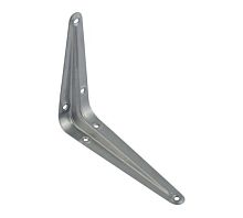 Уголок-кронштейн для полок 125х100 мм, серебро, 5567*** Уголок-кронштейн для полок 125х100 мм, серебро, 5567***