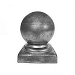 Наконечник на столб литье 50х50 мм h119мм Наконечник на столб литье 50х50 мм h119мм