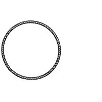 Кольцо "Витое" Т15-350 (d350)  