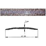 Порог АЛ-125-С 0,9м ГРАНИТ темный, Стык алюминевый , 40 мм Порог АЛ-125-С 0,9м ГРАНИТ темный, Стык алюминевый , 40 мм