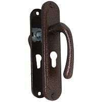 Ручка на планке РДП 2-006-55Ц-АМ- антик медь,цилиндр  /15/