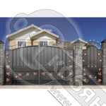 Ворота Боярские Лоза 3.28*2.35 фото 2 Ворота Боярские Лоза 3.28*2.35 фото 2