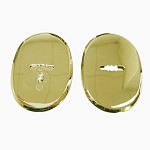 Накладка под сувальдный ключ латунь, 196 К 02 М Накладка под сувальдный ключ латунь, 196 К 02 М