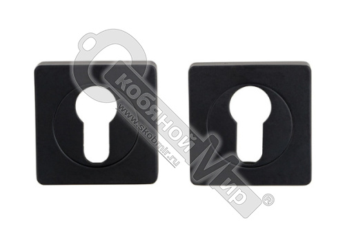 Накладка S-Locked A-20 BL/BL круг  черный матовый 121047 (10)